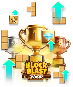 Block Blast Wood Right Image
