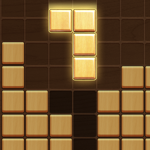 Block Blast Wood