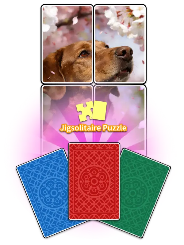 Jigsolitaire Puzzle Jigsaw Mix Left Image